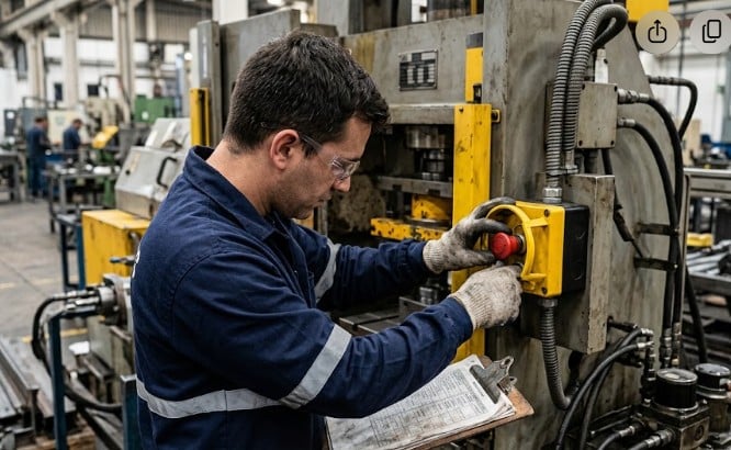 Laudo NR-12 adequação de máquinas industriais